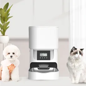 Diclpet Automatic Feeder AT-310, 4L, White (Opaque), 1 unit - 🏆 #71 - Pet Supplies - Best of December