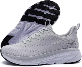 Grand Attack Men's Road Running Walking Shoes | Max Cushioned Comfort | Durable Non-Slip | Breathable Athletic Tennis Cross-Training Sneakers