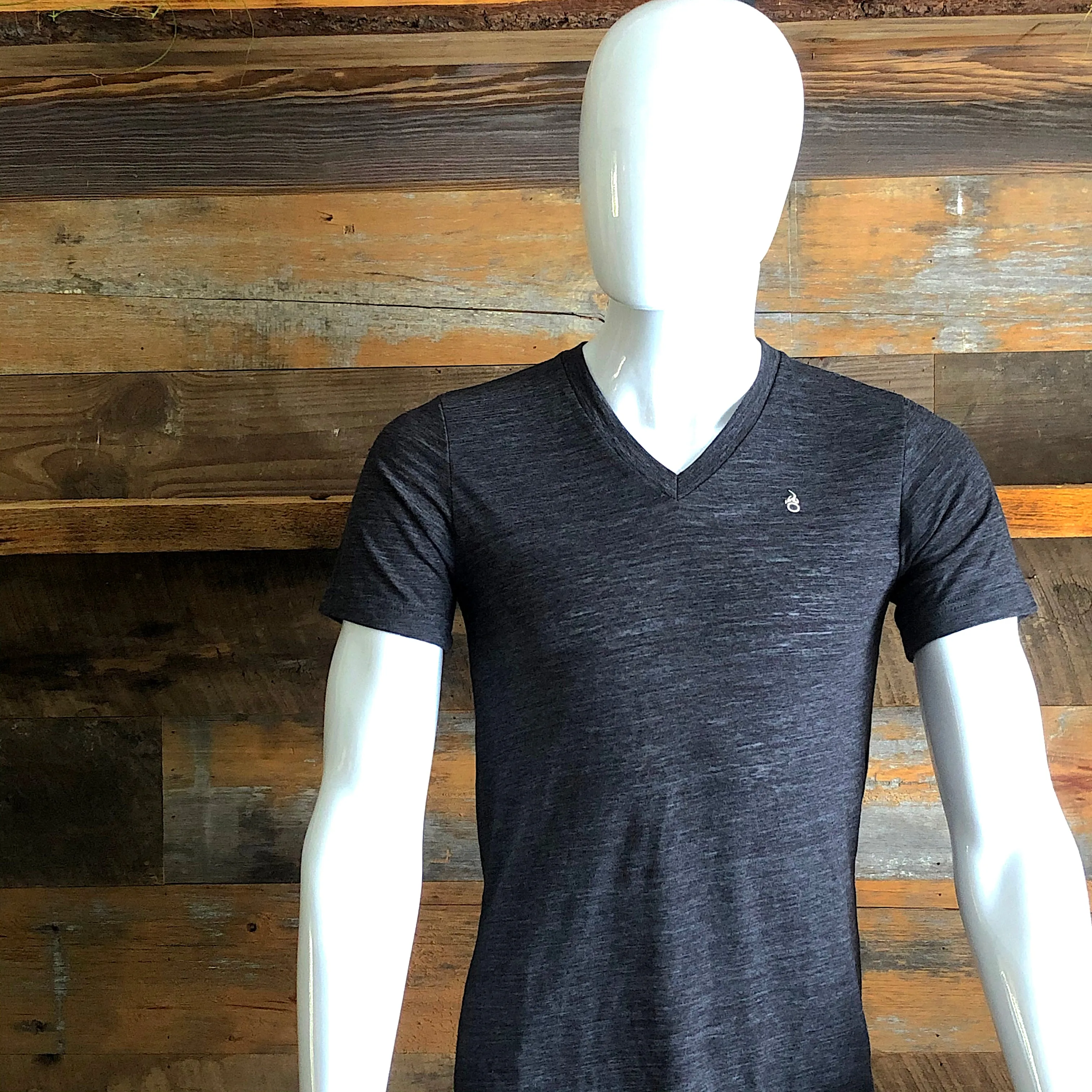 Insignia Slub V-Neck T-Shirt