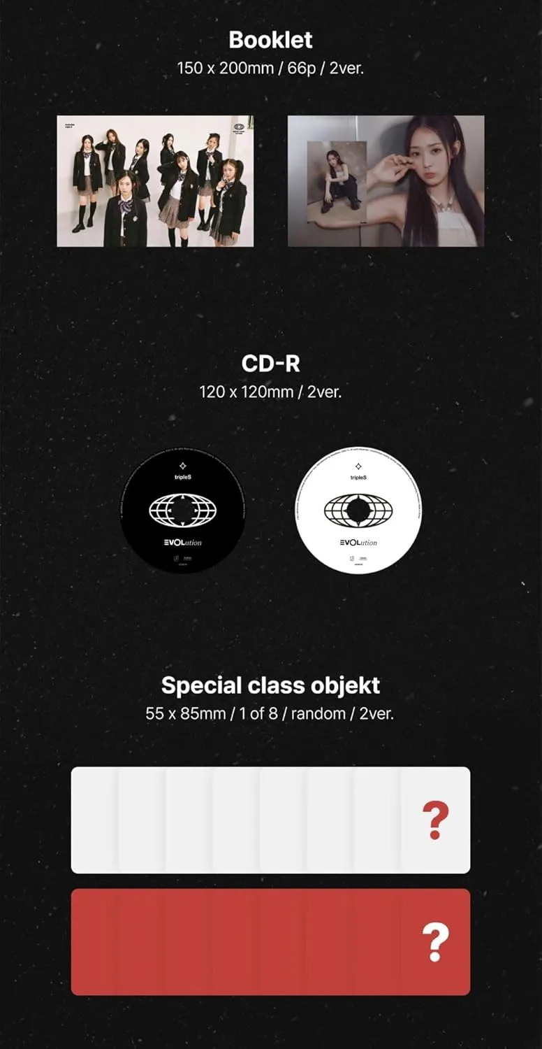 tripleS - Mini Album Evolution [Mujuk] (B ver.)