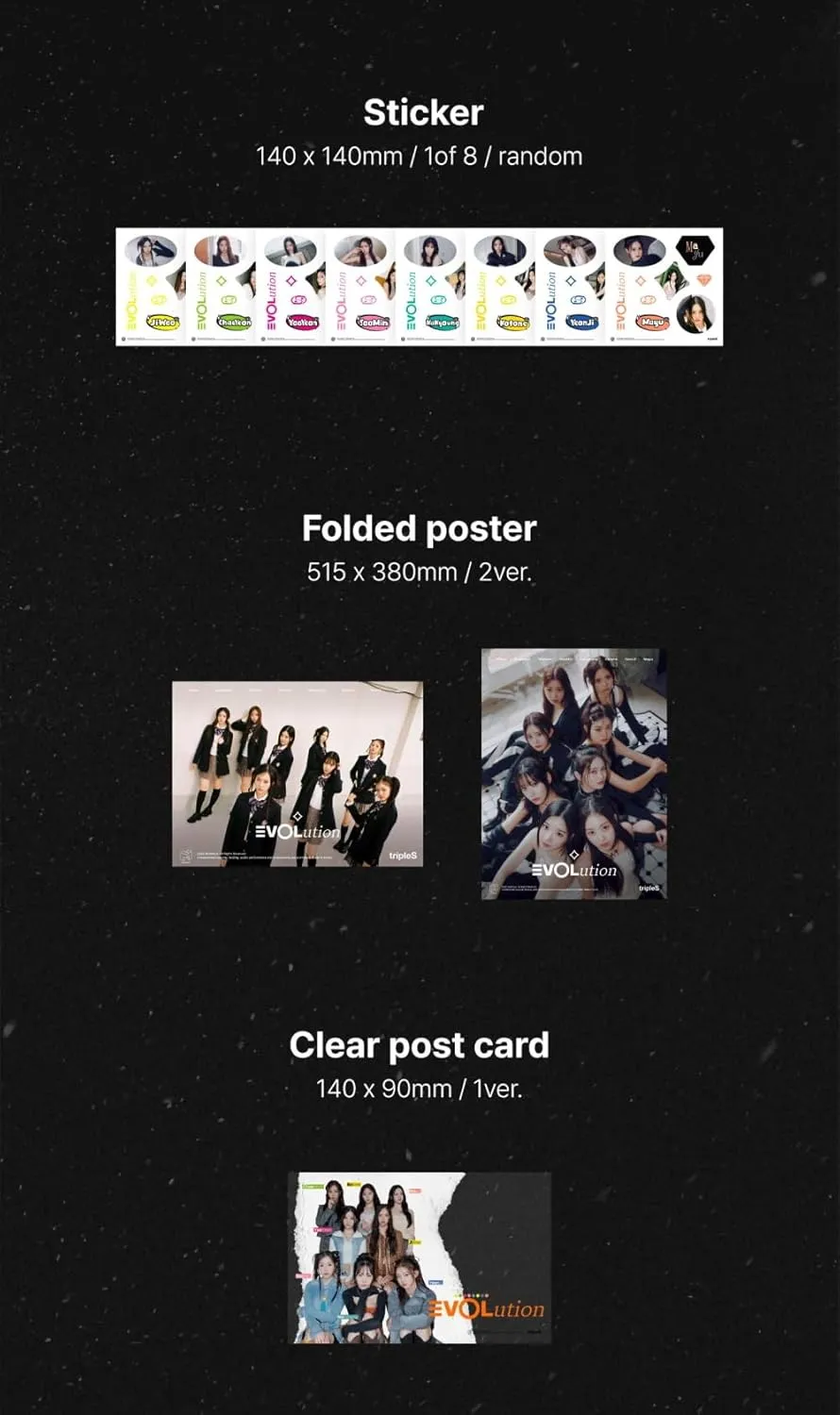 tripleS - Mini Album Evolution [Mujuk] (B ver.)