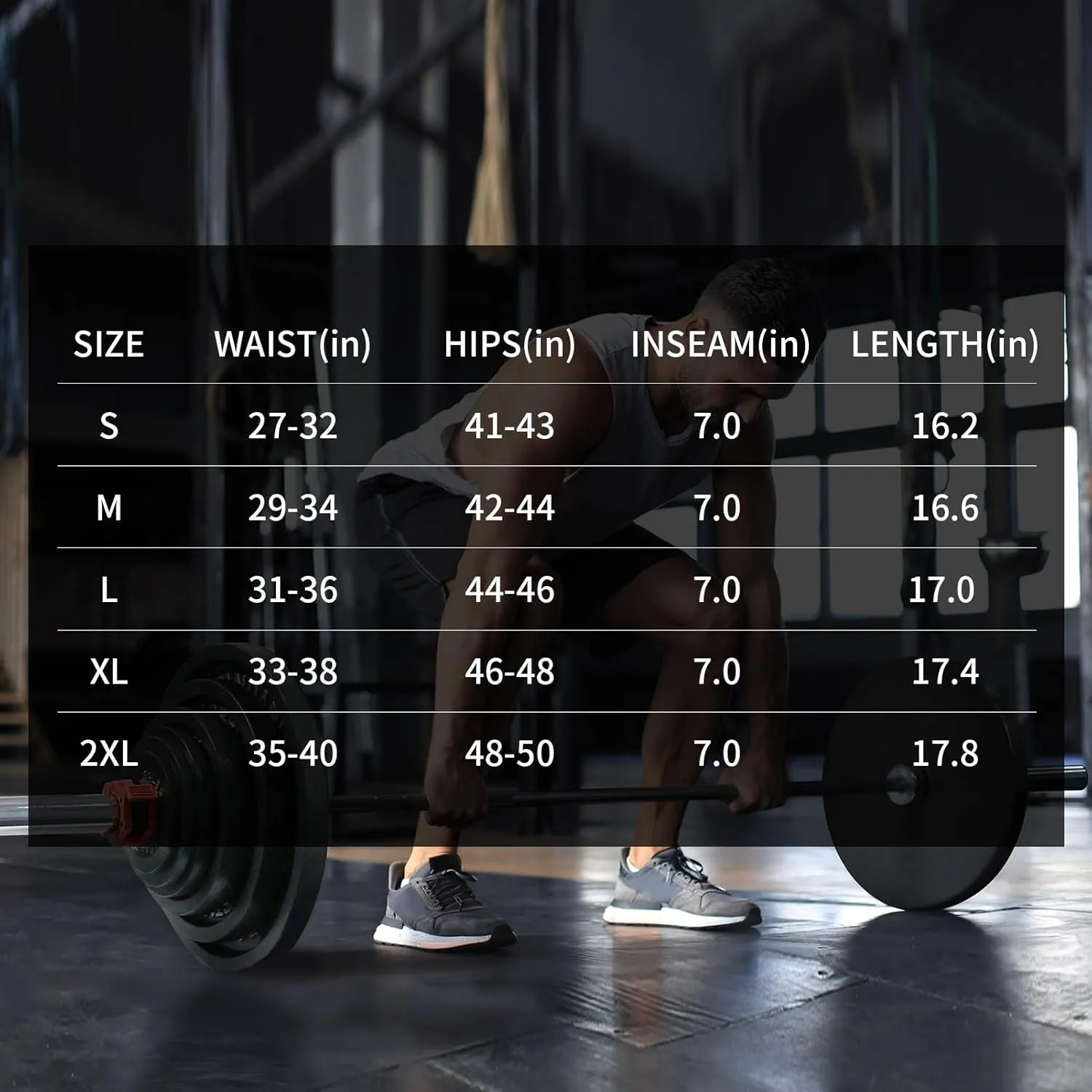 VPOS 2 Pack Men's Athletic Shorts 5/7 Inch Inseam, Mens Workout Shorts Lightweight Quick Dry Gym Running Shorts for Men